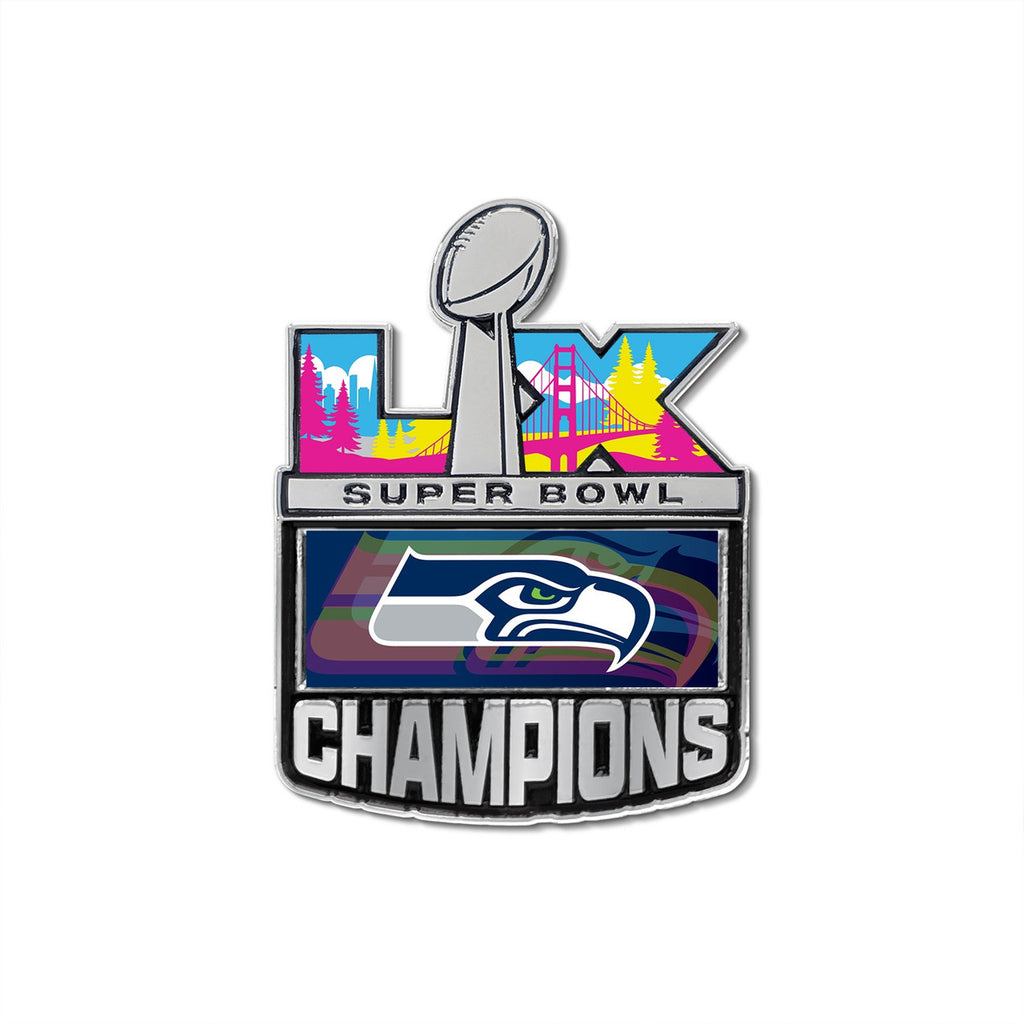 Seattle Seahawks Pin Super Bowl LX Champions