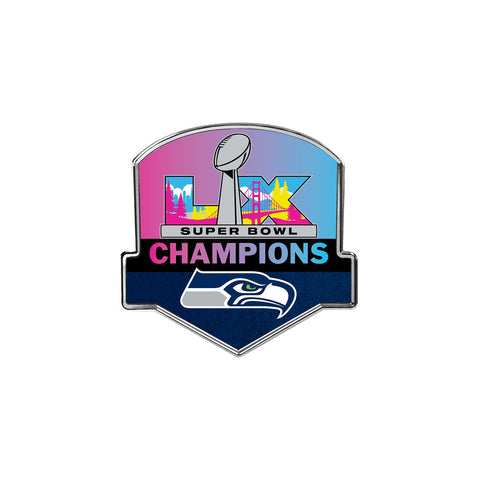 Seattle Seahawks Pin Shield Super Bowl LX Champions
