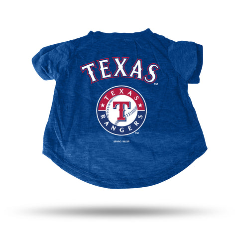 Texas Rangers Pet Tee Shirt Size XL
