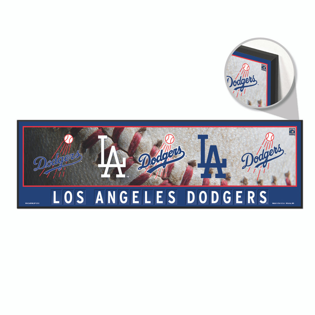 Los Angeles Dodgers Sign 9x30 Wood Evolution