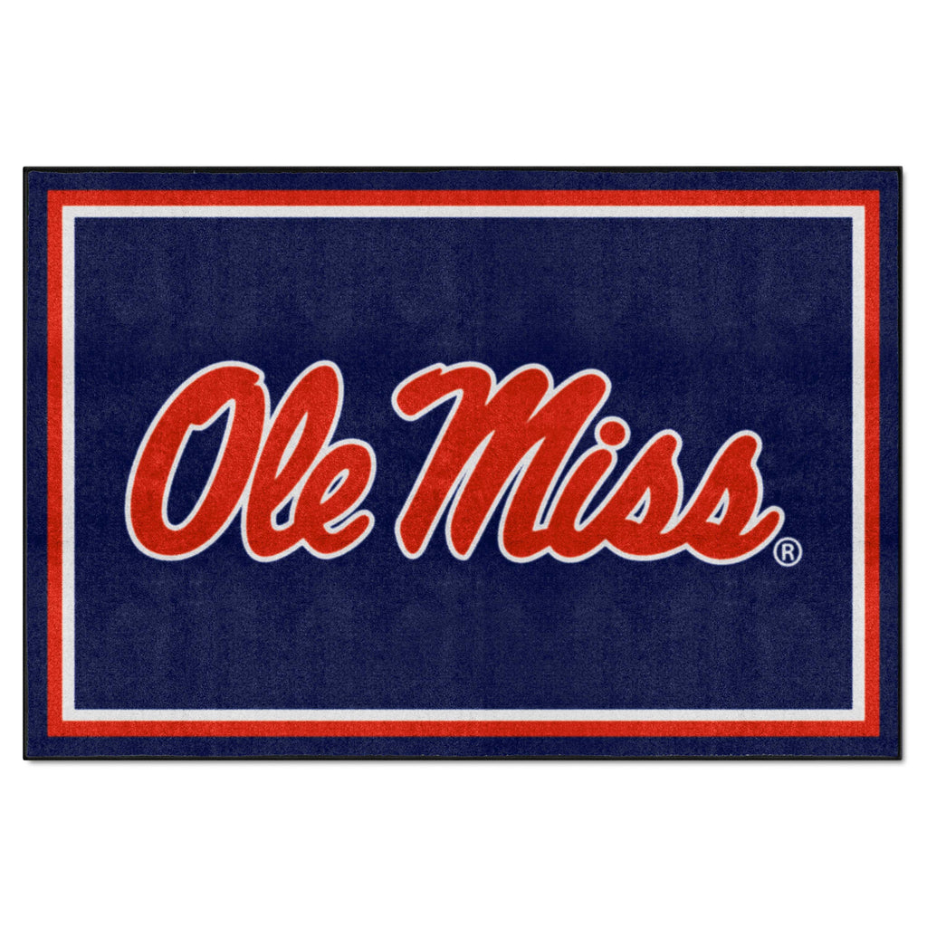 University of Mississippi - Ol 5x8 Rug