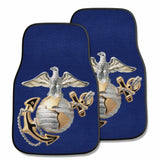 MARINES 2-pc Carpet Car Mat Set