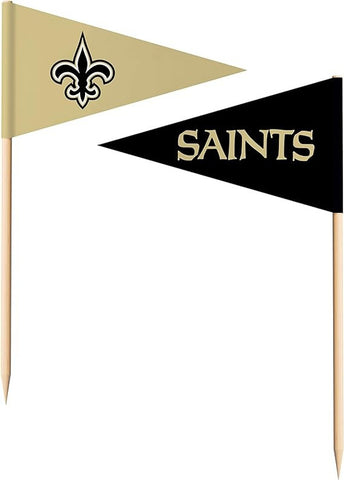 New Orleans Saints Toothpick Flags