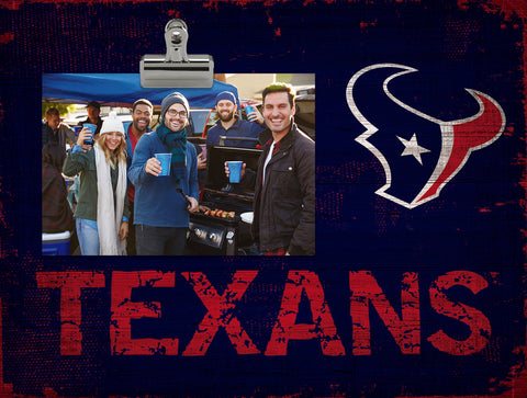 Houston Texans Clip Frame - Special Order