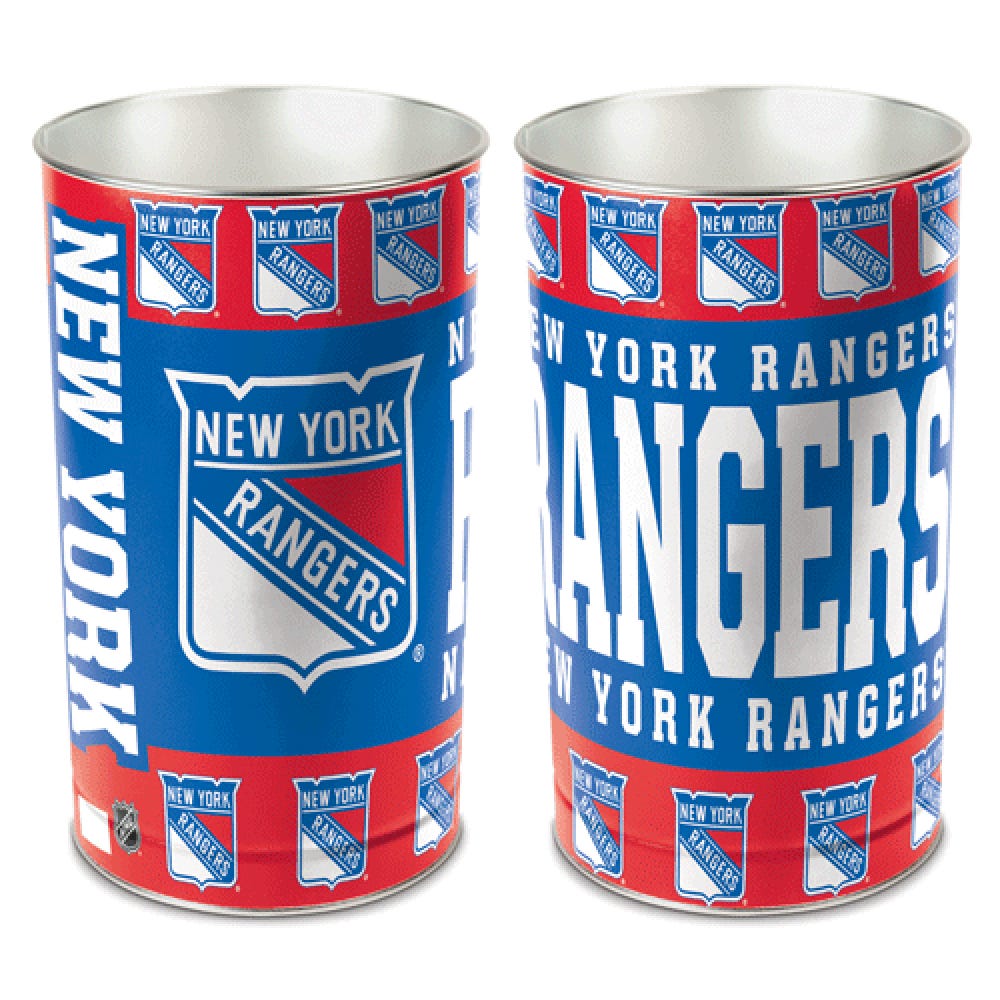 New York Rangers Wastebasket 15 Inch