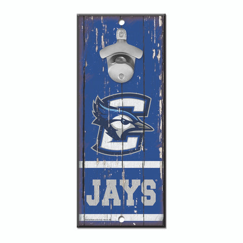 Creighton Blue Jays Sign Wood 5x11 Bottle Opener
