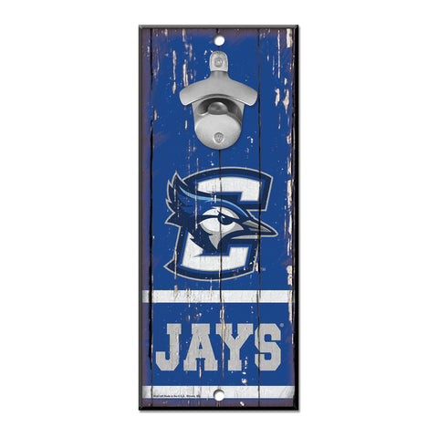 Creighton Blue Jays Sign Wood 5x11 Bottle Opener