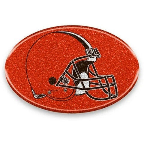 Cleveland Browns Auto Emblem Oval Color Bling Style