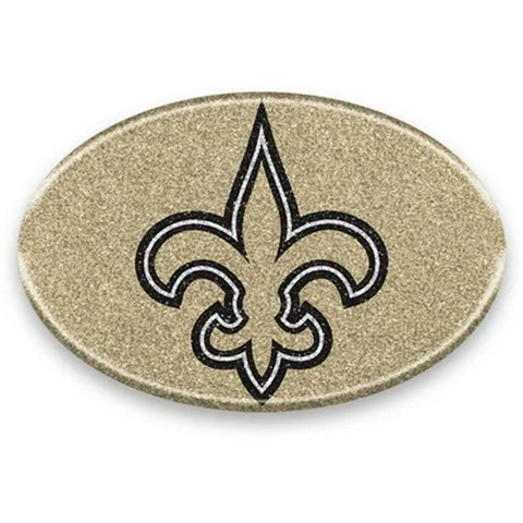 New Orleans Saints Auto Emblem Oval Color Bling Style