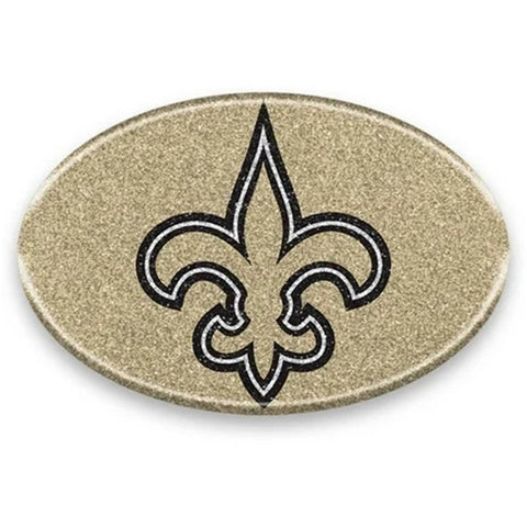 New Orleans Saints Auto Emblem Oval Color Bling Style