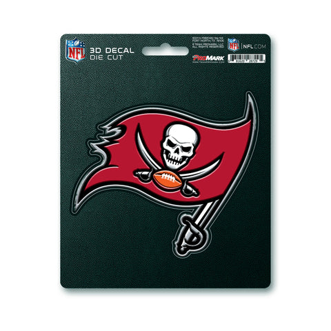 Tampa Bay Buccaneers Decal 5x8 Die Cut 3D Logo Design