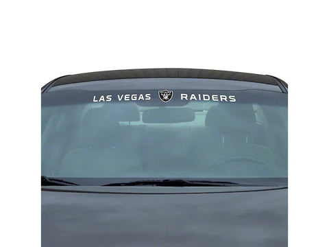 Las Vegas Raiders Decal 35x4 Windshield Style