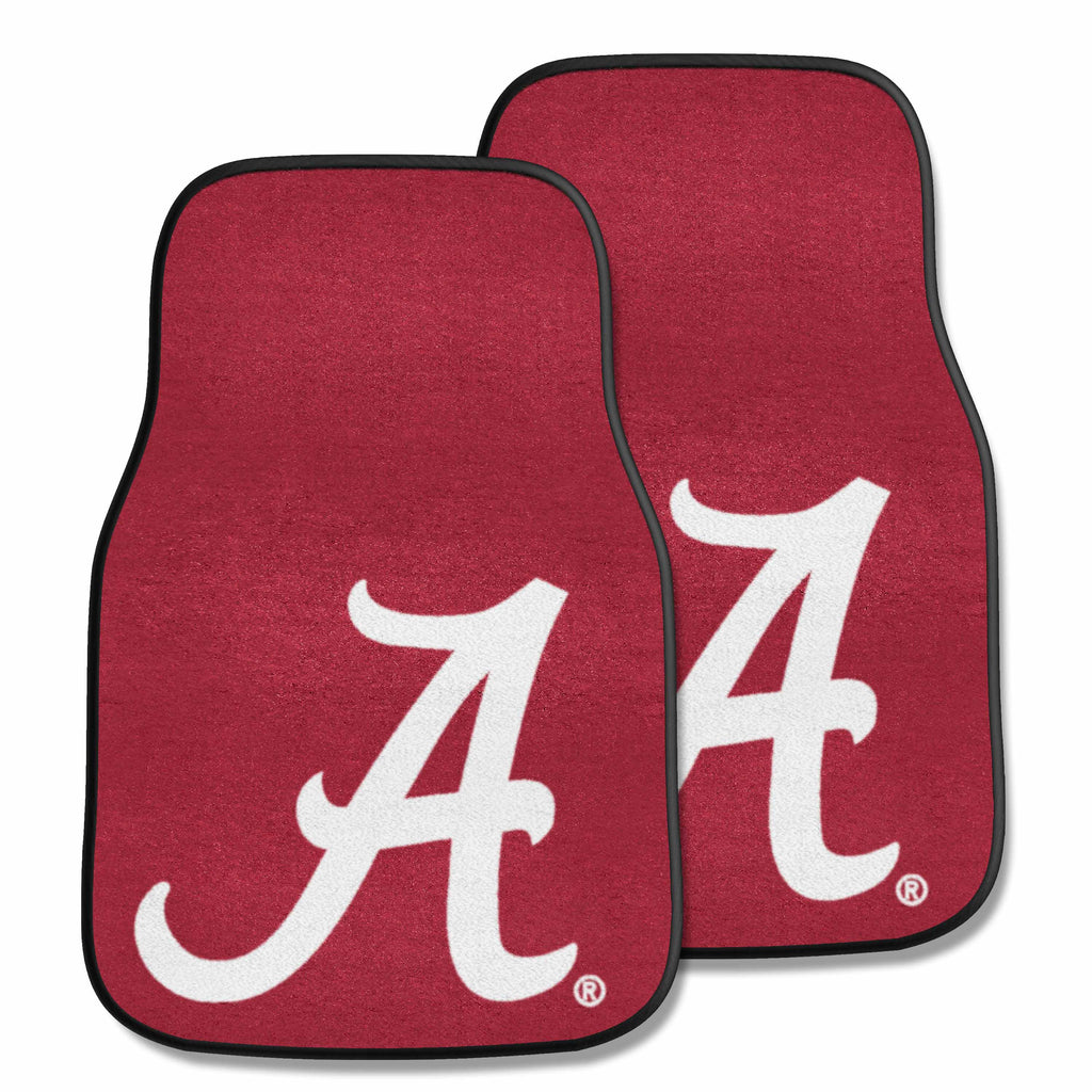University of Alabama 2-pc Carpet Car Mat Set