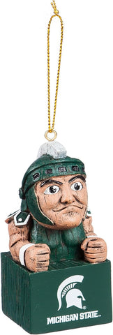 Michigan State Spartans Ornament Tiki Design