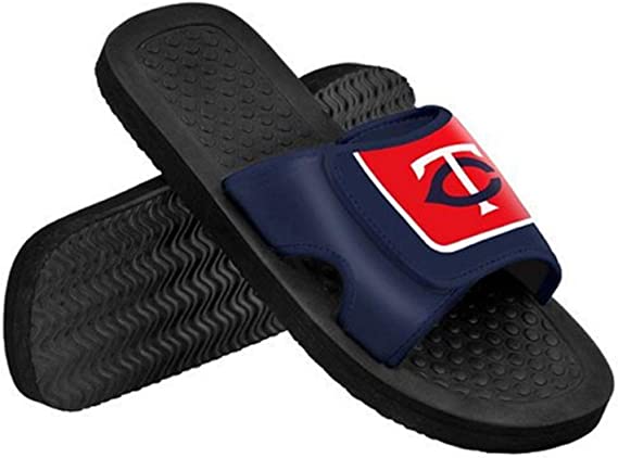 Minnesota Twins Men Shower Slide Flip Flop - (1 Pair) - L