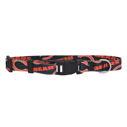 Chicago Bears Pet Collar Size S - Special Order