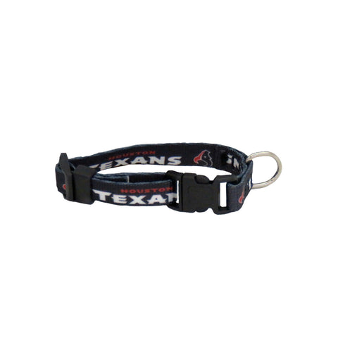 Houston Texans Pet Collar Size S - Special Order