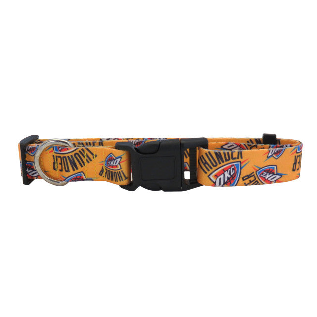 Oklahoma City Thunder Pet Collar Size L