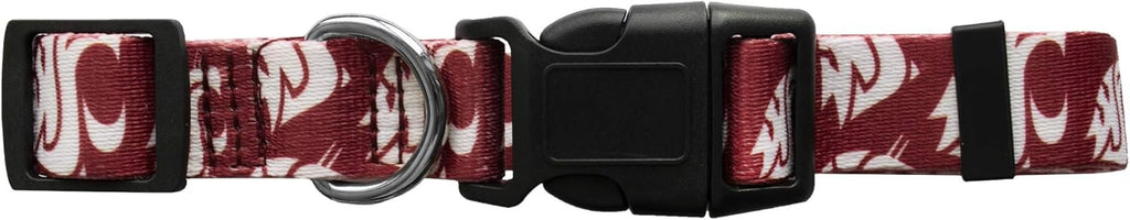 Washington State Cougars Pet Collar Size L