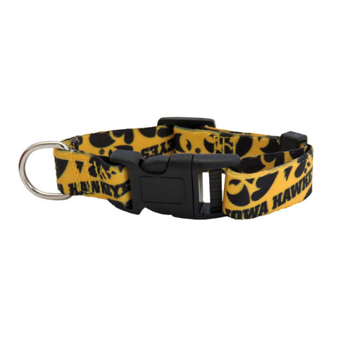 Iowa Hawkeyes Pet Collar Size M