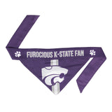 Kansas State Wildcats Pet Bandanna Size S - Special Order