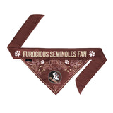 Florida State Seminoles Pet Bandanna Size XS