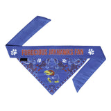 Kansas Jayhawks Pet Bandanna Size XS - Special Order