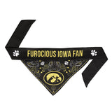 Iowa Hawkeyes Pet Bandanna Size L