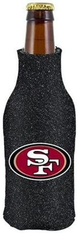 San Francisco 49ers Bottle Suit Holder Glitter Black