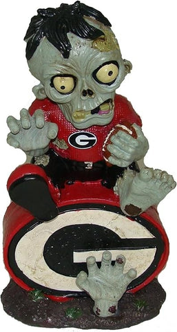 Georgia Bulldogs Zombie Figurine - On Logo w/Football