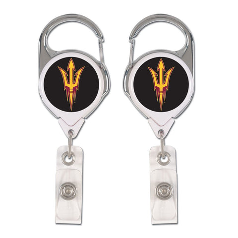 Arizona State Sun Devils??¨ Badge Holder Premium Retractable