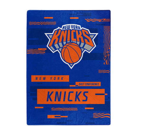 New York Knicks Blanket 60x80 Raschel Digitize Design