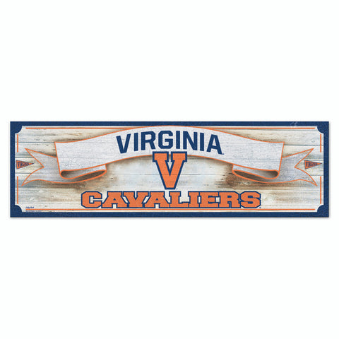 Virginia Cavaliers Sign 9x30 Wood