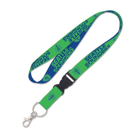 Seattle Sounders Lanyard with Detachable Buckle