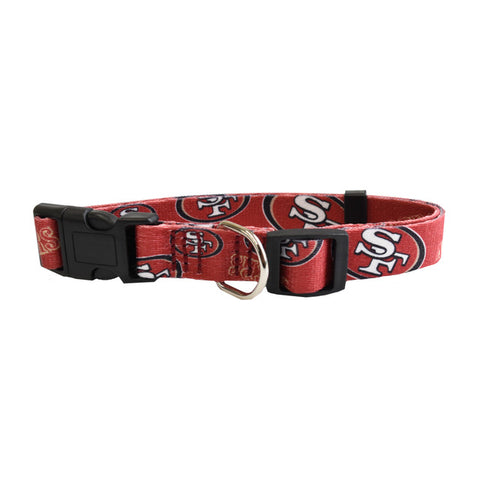 San Francisco 49ers Pet Collar Size M