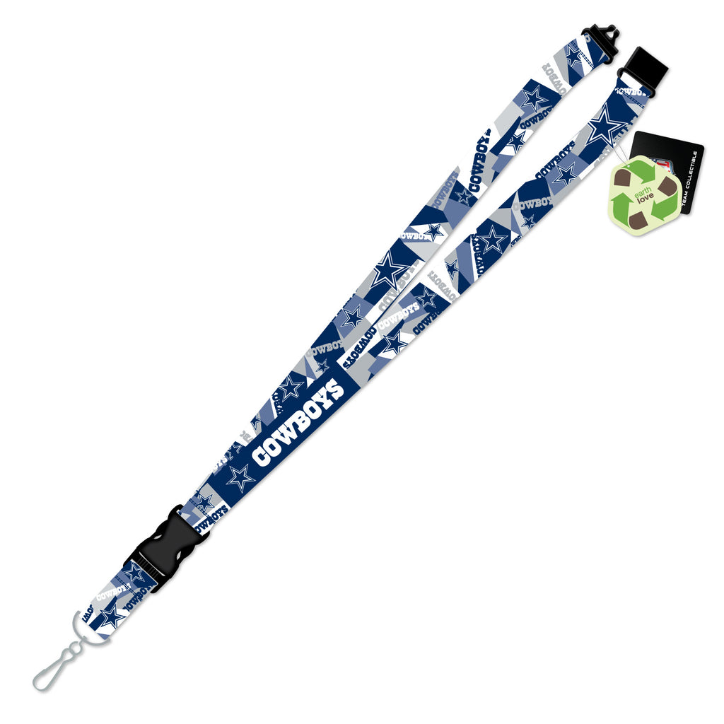Dallas Cowboys Lanyard Shattered Design
