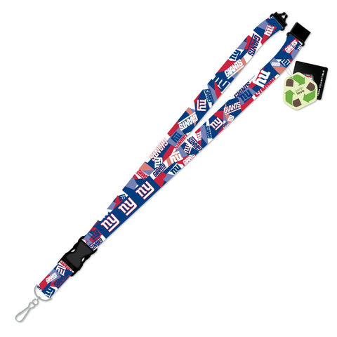 New York Giants Lanyard Shattered Design
