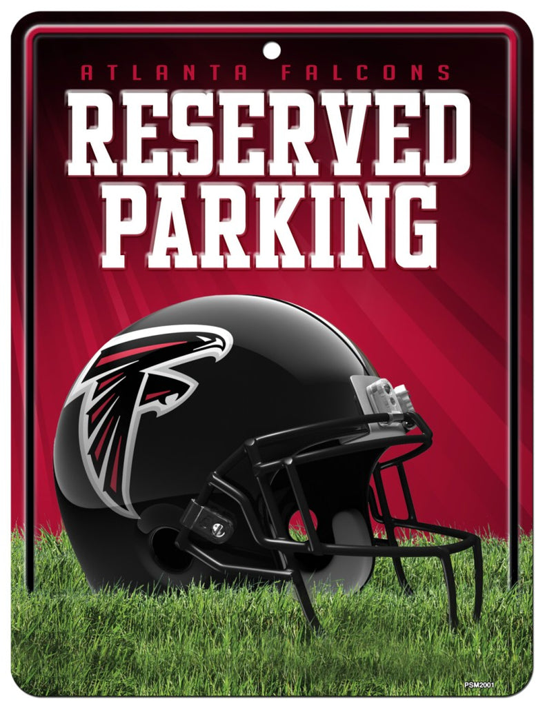 Atlanta Falcons Metal Parking Sign - Special Order
