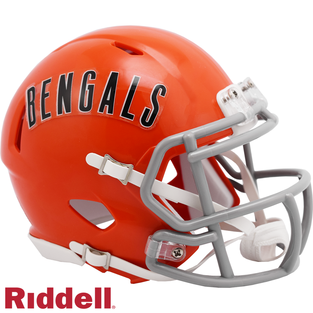 Cincinnati Bengals Helmet Riddell Replica Mini Speed Style 1968-1979 T/B Periodic Restock