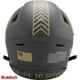 Green Bay Packers Helmet Riddell Authentic Full Size SpeedFlex Style Salute To Service 2025