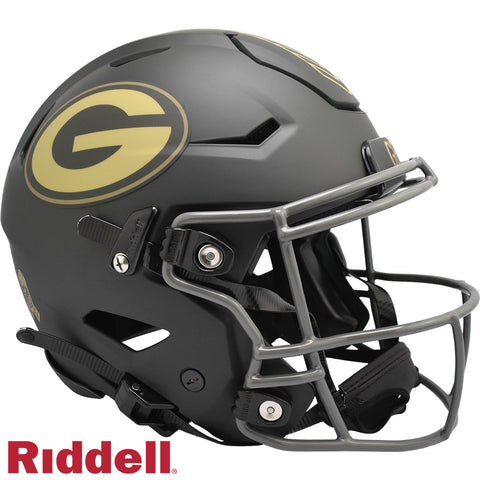 Green Bay Packers Helmet Riddell Authentic Full Size SpeedFlex Style Salute To Service 2025