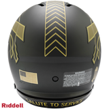 Buffalo Bills Helmet Riddell Authentic Full Size Speed Style Salute To Service 2025