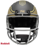 Philadelphia Eagles Helmet Riddell Authentic Full Size Speed Style Salute To Service 2025