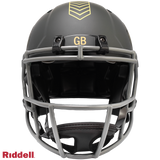 Green Bay Packers Helmet Riddell Authentic Full Size Speed Style Salute To Service 2025