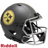 Pittsburgh Steelers Helmet Riddell Authentic Full Size Speed Style Salute To Service 2025