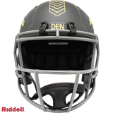 Denver Broncos Helmet Riddell Replica Full Size Speed Style Salute To Service 2025