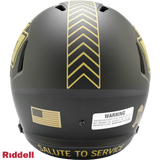 Kansas City Chiefs Helmet Riddell Replica Full Size Speed Style Salute To Service 2025