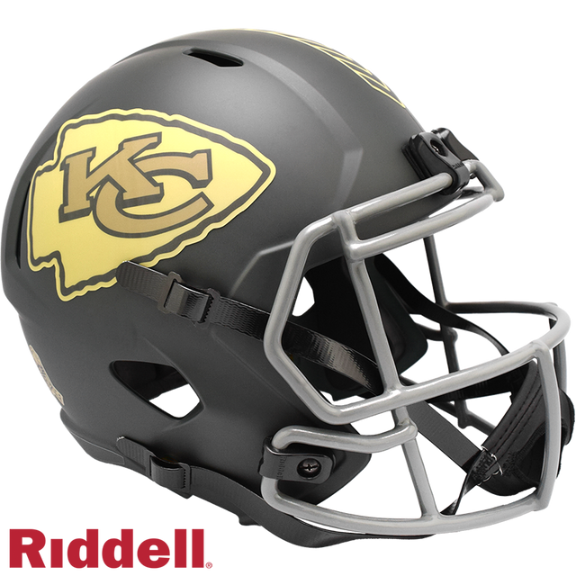 Kansas City Chiefs Helmet Riddell Replica Full Size Speed Style Salute To Service 2025