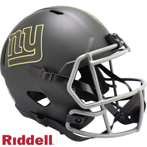 New York Giants Helmet Riddell Replica Full Size Speed Style Salute To Service 2025