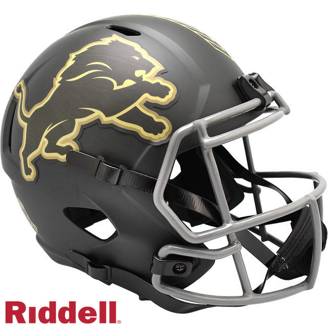 Detroit Lions Helmet Riddell Replica Full Size Speed Style Salute To Service 2025